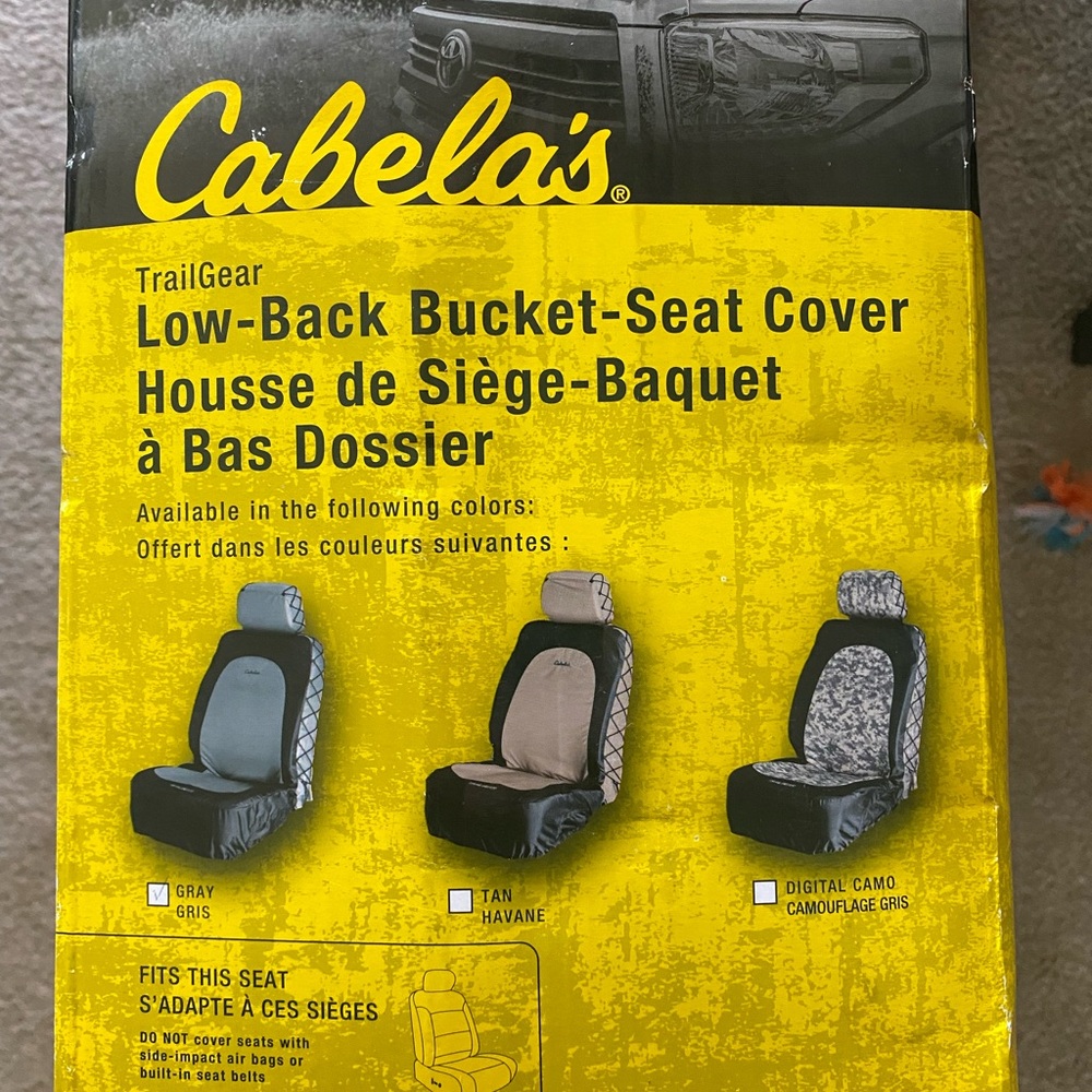 Cabelas 1 seat cover Gray